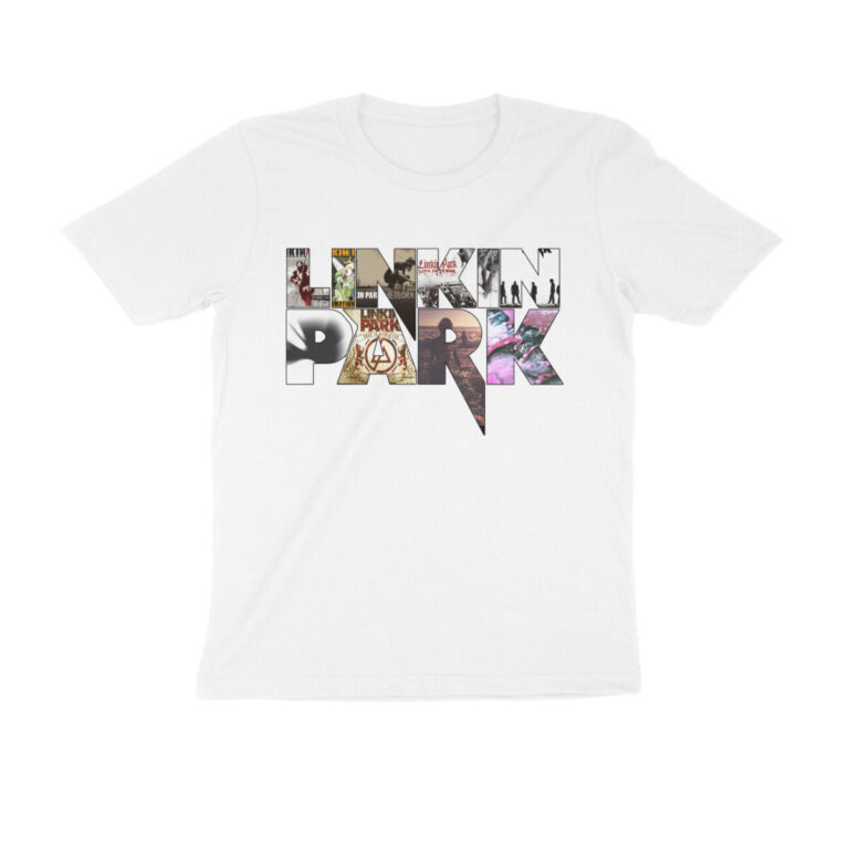 linkin park t shirt album collage