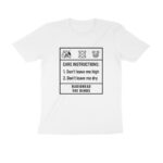 radiohead t shirt care instructions
