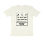 radiohead t shirt care instructions