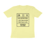 radiohead t shirt care instructions