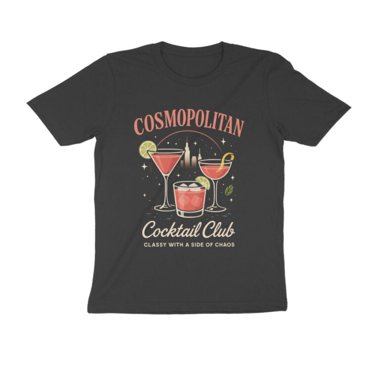 cosmopolitan cocktail t shirt classy and chaotic