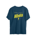 twisted logo oversized t shirt albela
