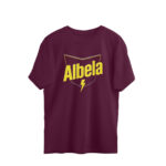 twisted logo oversized t shirt albela