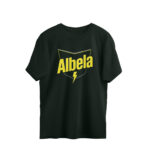 twisted logo oversized t shirt albela