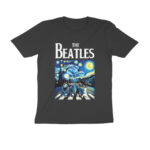 the beatles t shirt abbey road starry night