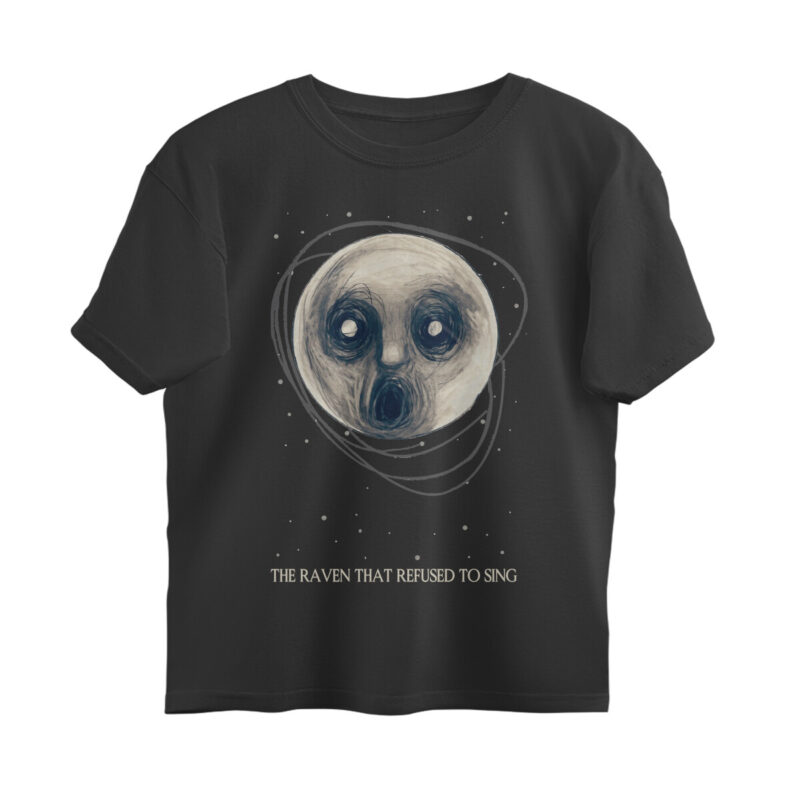 steven wilson oversized t shirt (both sides) raven