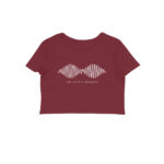 arctic monkeys crop top minimal