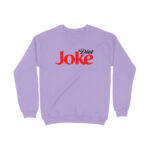 diet joke sweatshirt twisted logo