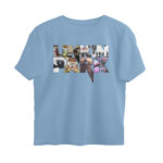 linkin park oversized t shirt album logo collage