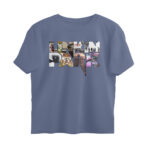 linkin park oversized t shirt album logo collage