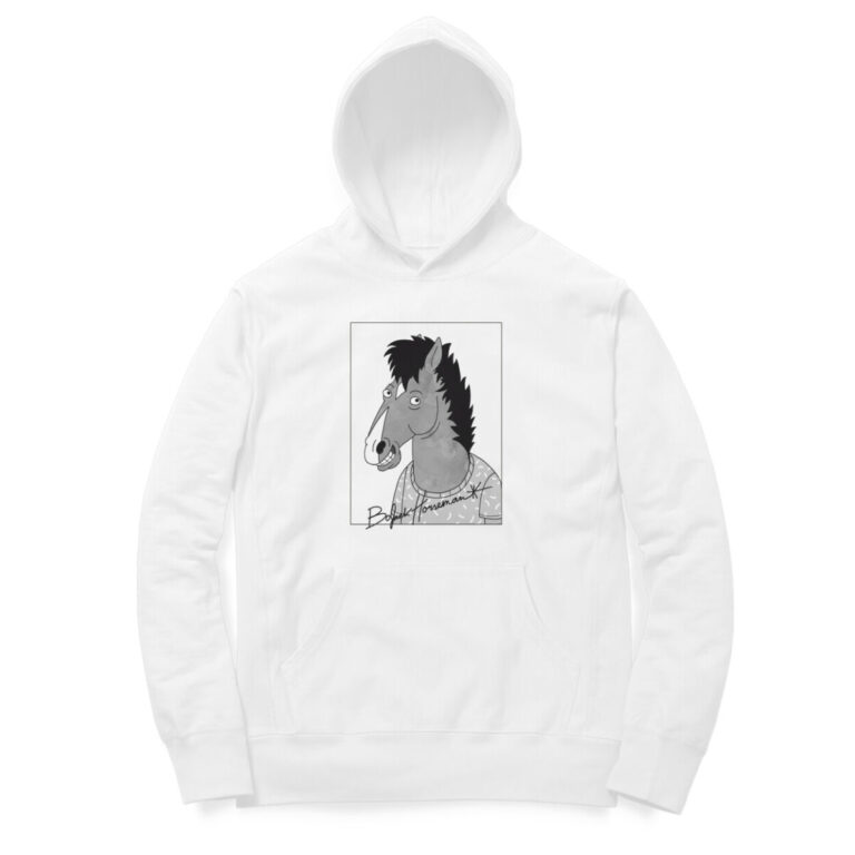 bojack horseman hoodie portrait