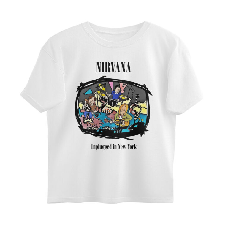 nirvana oversized t shirt unplugged in new york