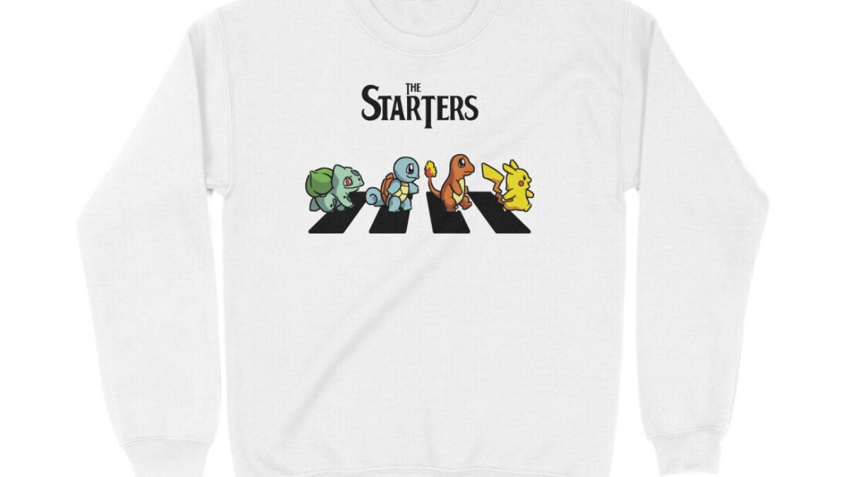 Pokemon sweatshirt The Starters