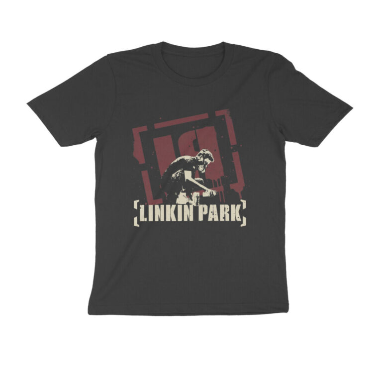 linkin park t shirt meteora spray paint
