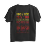 gnr oversized t shirt (both sides printed)