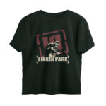 linkin park oversized t shirt – spray paint