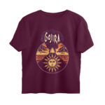 gojira oversized t shirt magma