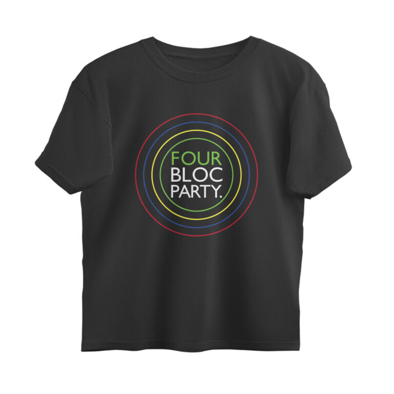 bloc party oversized t shirt four