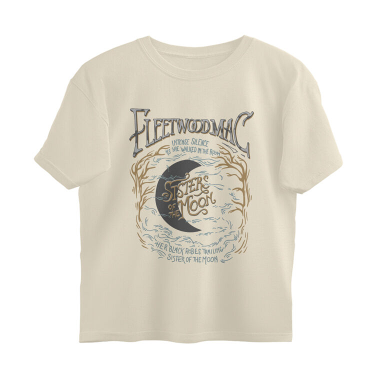 fleetwood mac oversized t shirt sisters of the moon