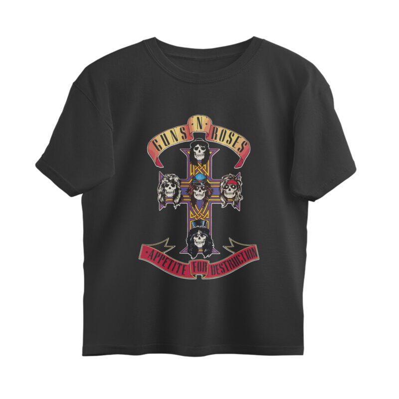 gnr oversized t shirt (both sides printed)