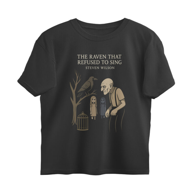 steven wilson oversized t shirt raven characters