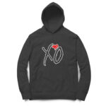 the weeknd hoodie xo