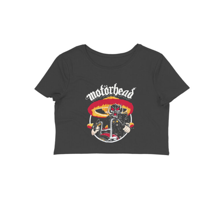 motorhead crop top
