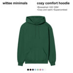 green hoodie