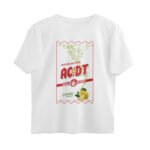 twisted logo oversized t shirt ac dt