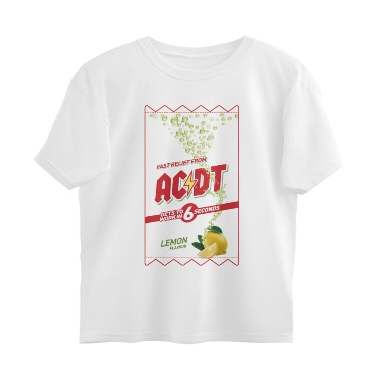 twisted logo oversized t shirt ac dt