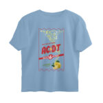 twisted logo oversized t shirt ac dt