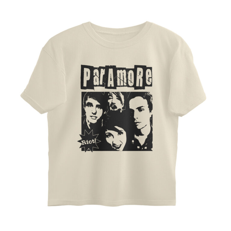 paramore oversized t shirt band members