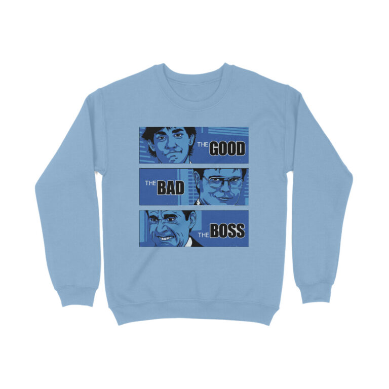 the office sweatshirt good bad ugly