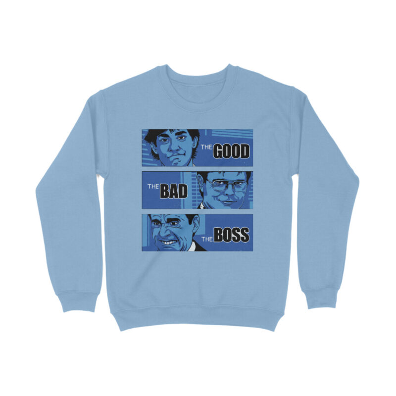 the office sweatshirt good bad ugly