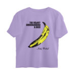 the velvet underground oversized t shirt banana