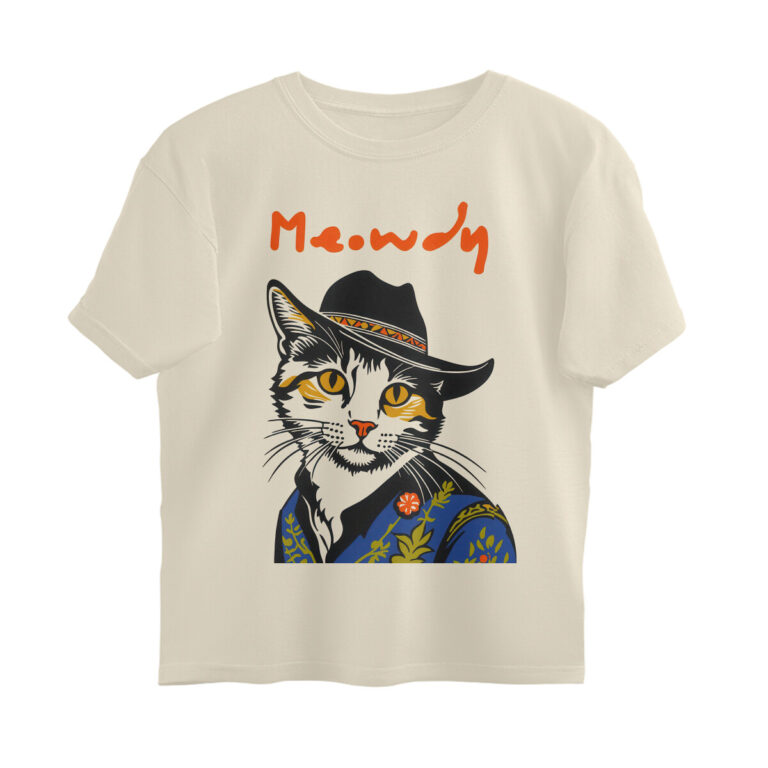cute oversized t shirt meowdy