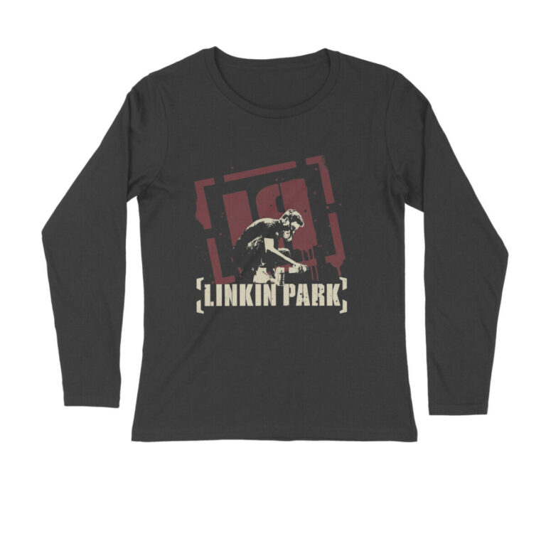 linkin park full sleeves t shirt meteora spray