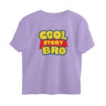 twisted logo oversized t shirt cool story bro
