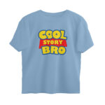 twisted logo oversized t shirt cool story bro