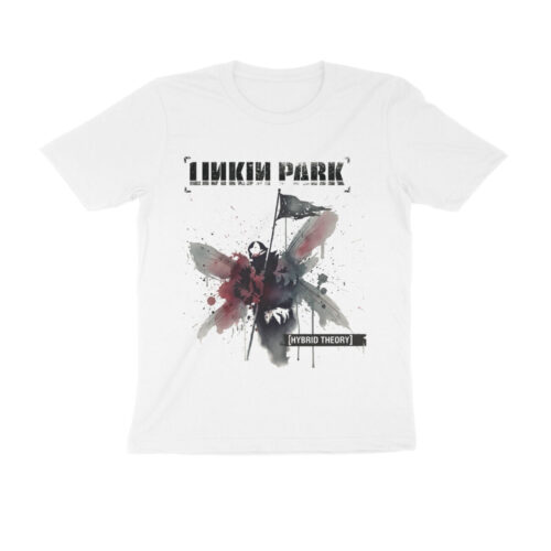 linkin park t shirt ink splash art