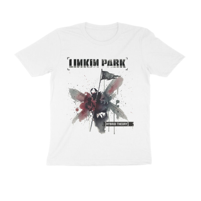 linkin park t shirt ink splash art