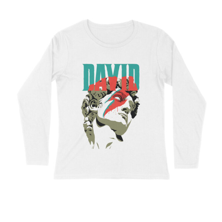 david bowie full sleeves t shirt david