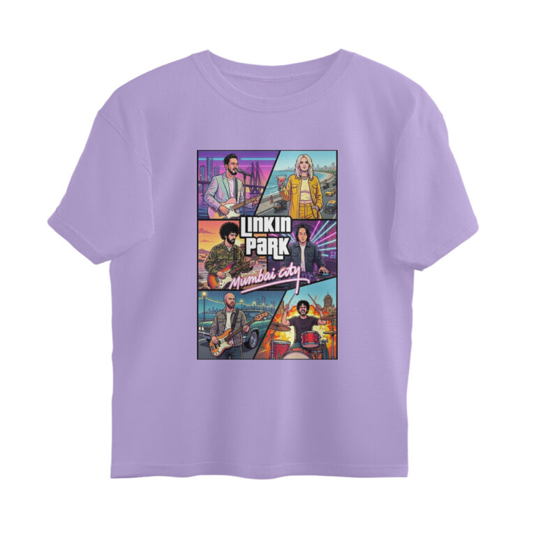 linkin park oversized t shirt gta mumbai city