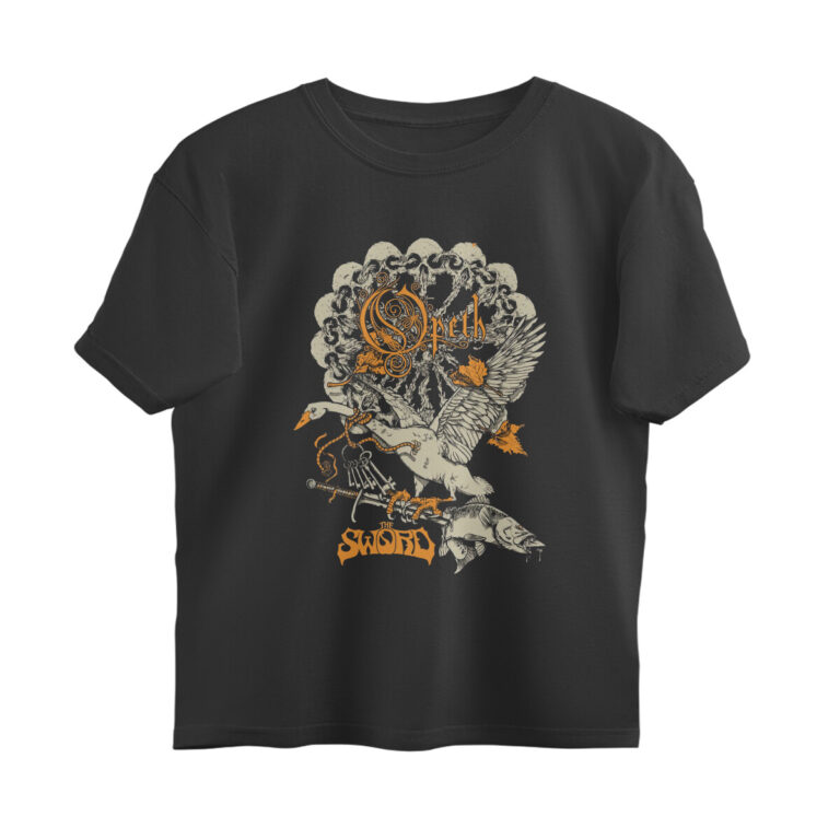 opeth oversized t shirt sword