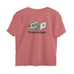python developer oversized t shirt snake