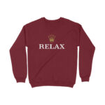 twisted logo sweatshirt relax