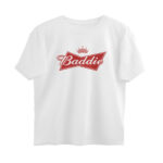 twisted logo oversized t shirt baddie
