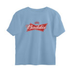 twisted logo oversized t shirt baddie