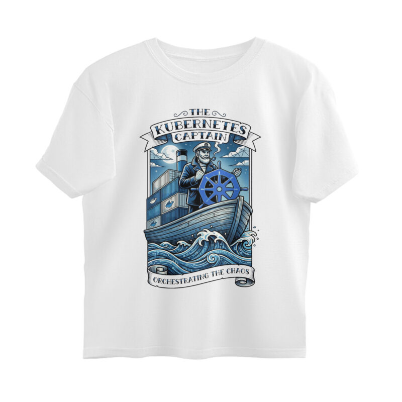 coding t shirt kebernetes captain devops