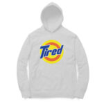 twisted logo hoodie tired